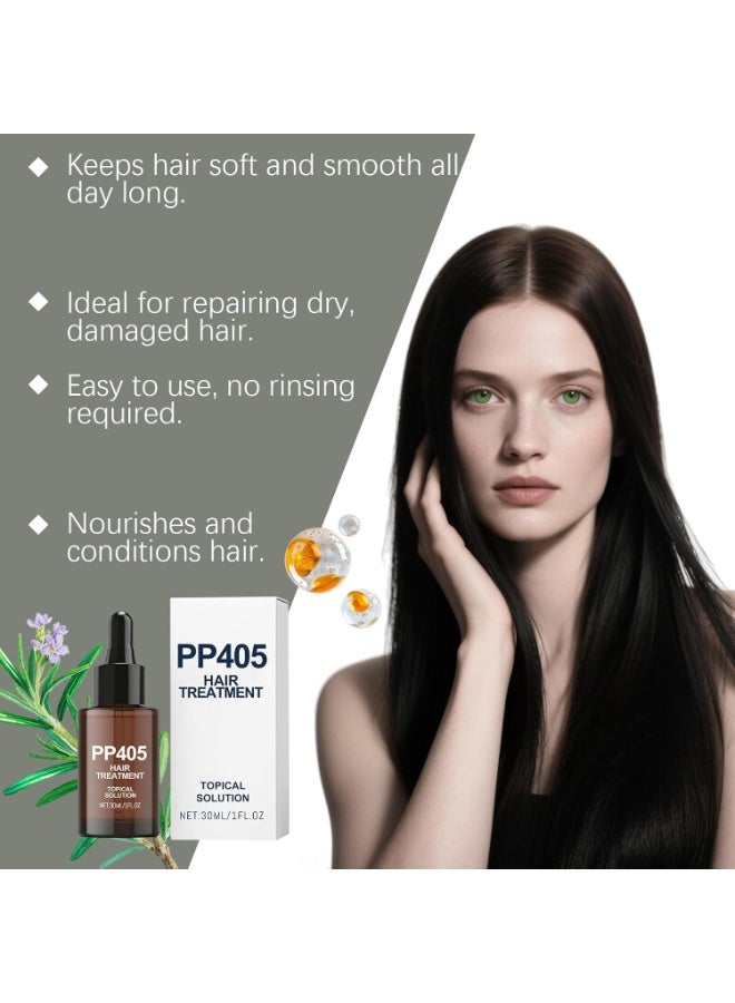 PP405 Hair Treatment Drops 丨 PP405 Hair Growth Oil for Men & Women with Thinning and Receding Hair 丨 Nourishes Scalp, Moisturizes Hair, Quickly Absorbed... - Image 5