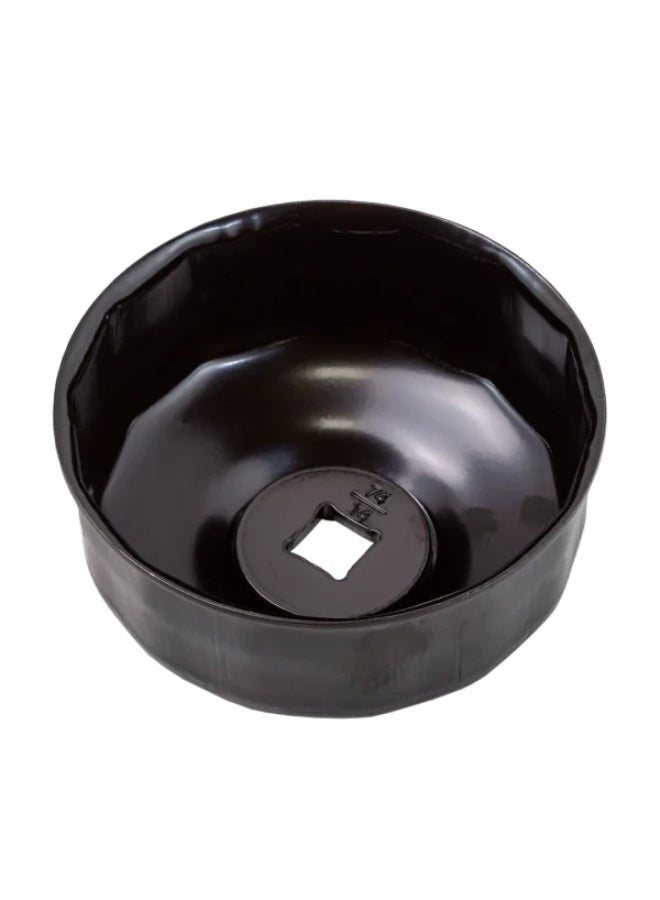 FORCEKRAFT Oil filter wrench cup type 74mmx14 point, in blister - Image 2