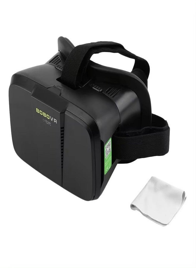 Three-dimensional virtual reality glasses