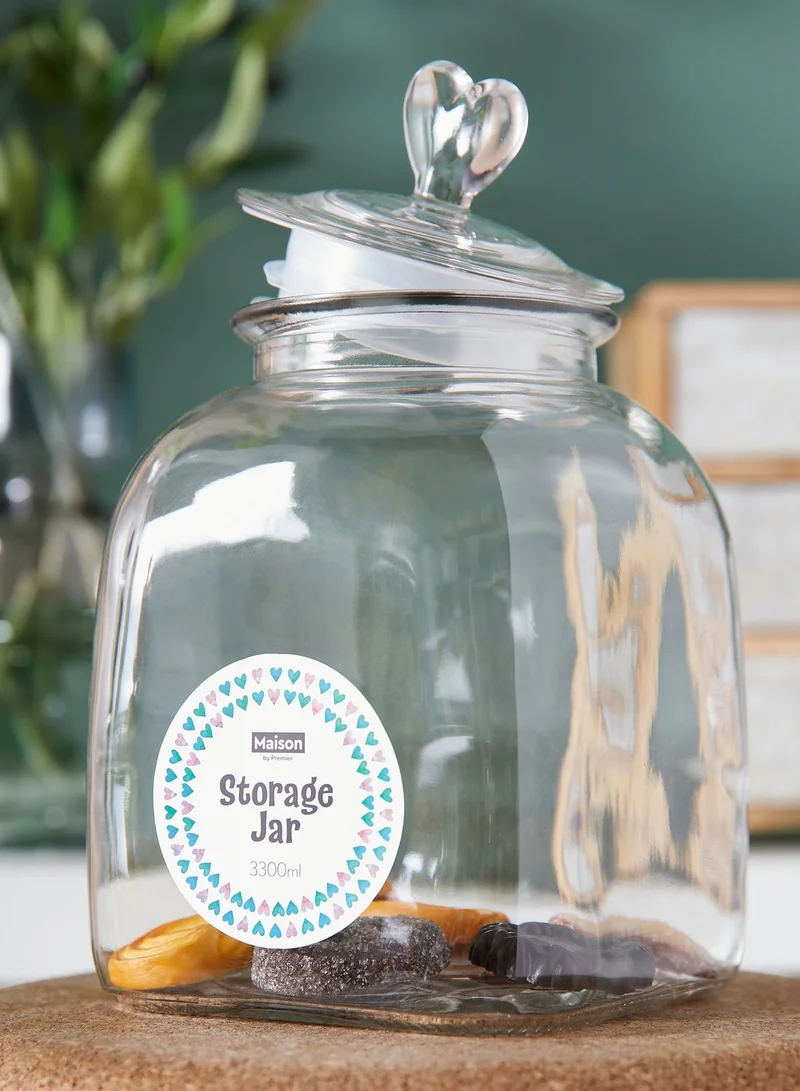 Premier Glass Storage Jar