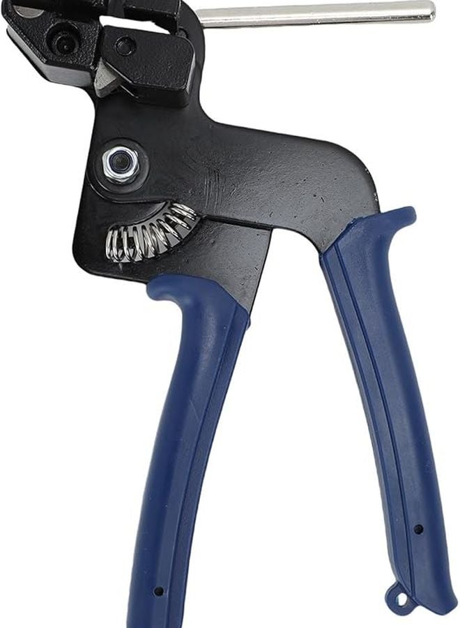 طقم مسدس أربطة الكابلات الثقيل من الفولاذ المقاوم للصدأ 304، 100 قطعة، مقاس 11.8 بوصة، قوة شد 200 رطل - Image 1