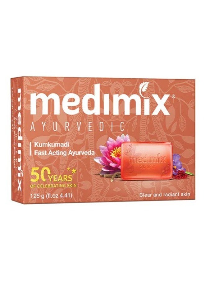Medimix Ayurvedic Kumkumadi Soap 125 gm x 5  - Image 2