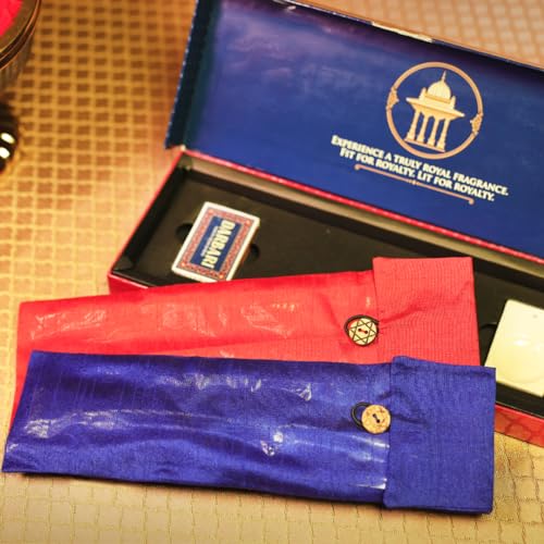 Cycle Pure Darbari Incense Sticks | 2 Fragrances per Pack | 24 Incense Sticks | Floral & Sandal Natural Fragrance for Special Occasions - Image 2
