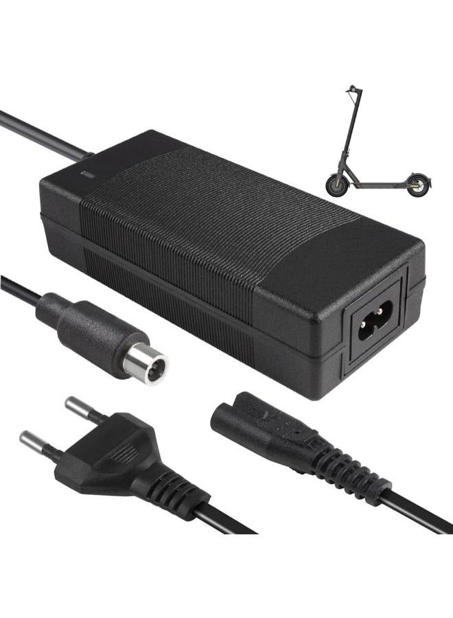 Electric Scooter 42V Lithium Battery Charger, Output 42V 2A Input 100-240 VAC Li-poly Charger for Xiaomi M365/Pro 2, Universal Battery Charger for Ninebot/Pure Air Pro, 2 Wheel Scooter, Charger  - Image 1