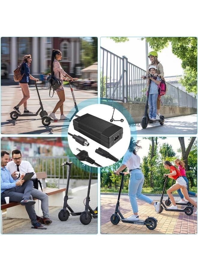 Electric Scooter 42V Lithium Battery Charger, Output 42V 2A Input 100-240 VAC Li-poly Charger for Xiaomi M365/Pro 2, Universal Battery Charger for Ninebot/Pure Air Pro, 2 Wheel Scooter, Charger  - Image 5