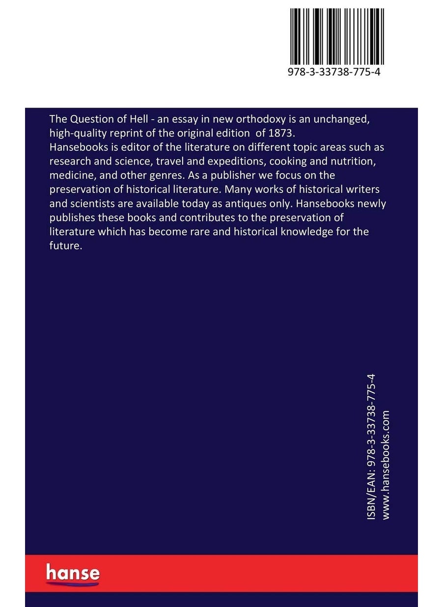 The Question of Hell: an essay in new orthodoxy  - Image 2