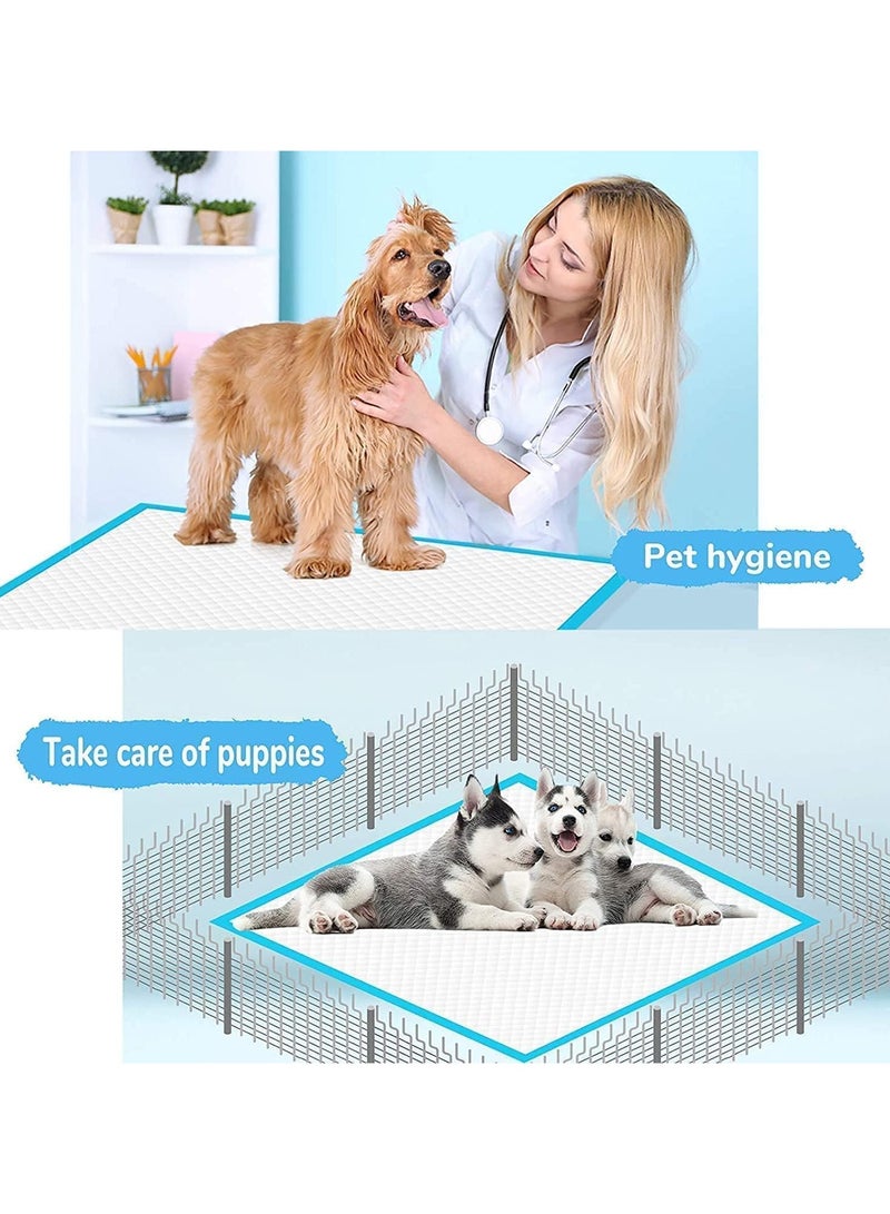 TYCOM Dog and Puppy Training Pads 50pcs, Disposable Dog Pee Pads, Ultra Absorbent & Leak-Proof Pet Underpads, Dry Quickly Pee Pad for Dog Cats Rabbits or Other House Training Pets 45*60 cm. - Image 5
