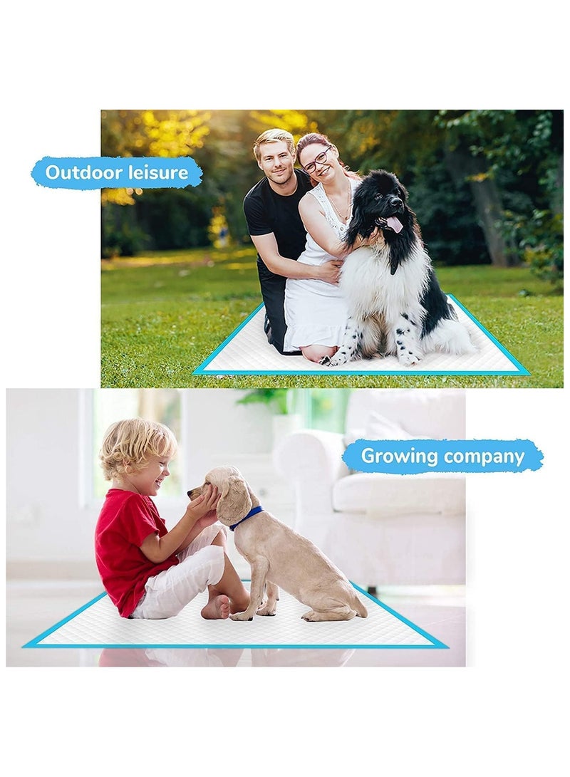 TYCOM Dog and Puppy Training Pads 50pcs, Disposable Dog Pee Pads, Ultra Absorbent & Leak-Proof Pet Underpads, Dry Quickly Pee Pad for Dog Cats Rabbits or Other House Training Pets 45*60 cm. - Image 3