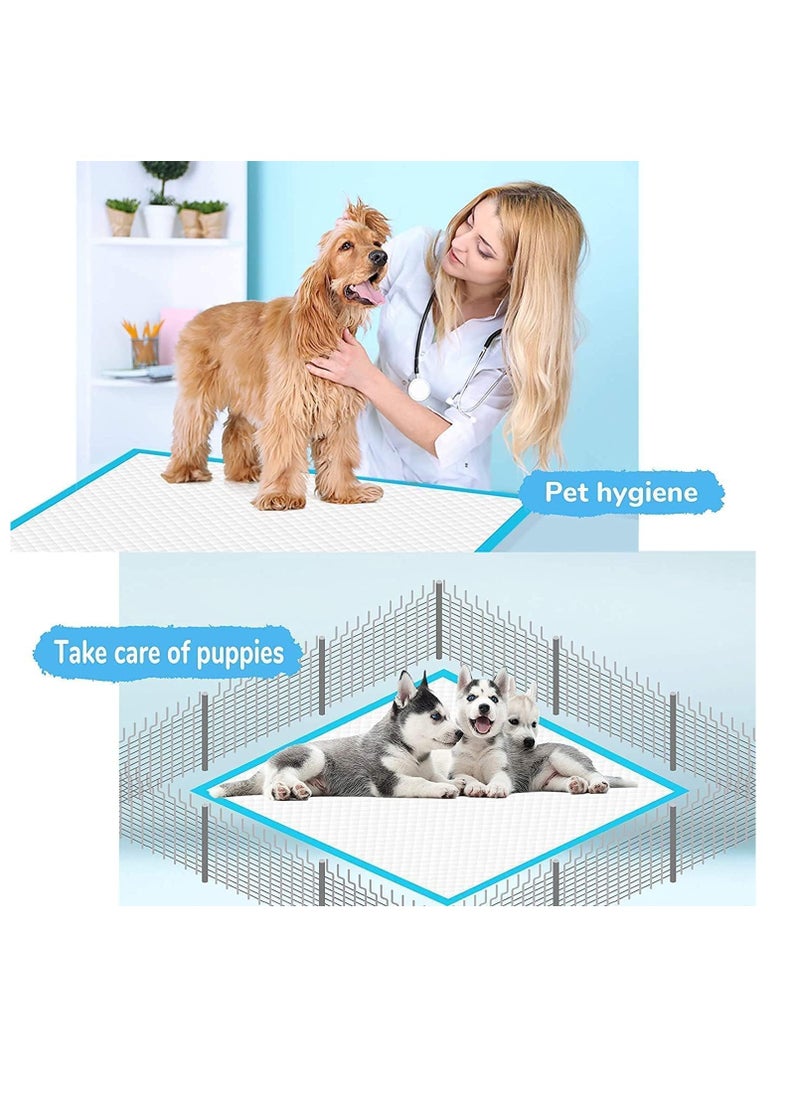 TYCOM Dog and Puppy Training Pads 50pcs, Disposable Dog Pee Pads, Ultra Absorbent & Leak-Proof Pet Underpads, Dry Quickly Pee Pad for Dog Cats Rabbits or Other House Training Pets 45*60 cm.  - Image 5