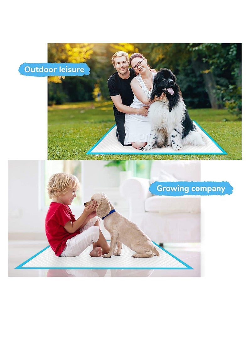 TYCOM Dog and Puppy Training Pads 50pcs, Disposable Dog Pee Pads, Ultra Absorbent & Leak-Proof Pet Underpads, Dry Quickly Pee Pad for Dog Cats Rabbits or Other House Training Pets 45*60 cm.  - Image 3