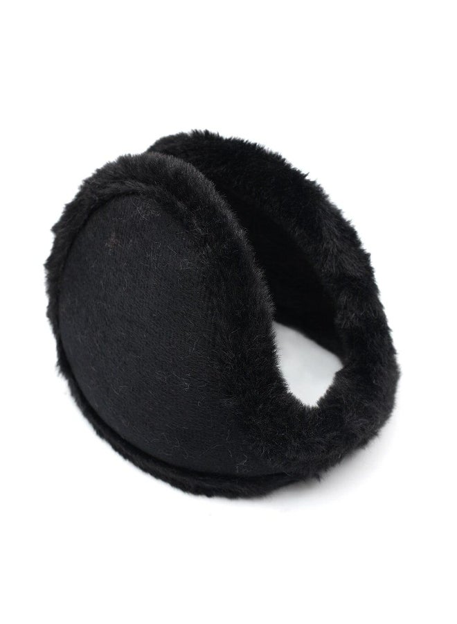 Unisex Warm Fur Earmuffs for Men Women Velvet Ear Muffs Winter Thicken Warmer Ear Cover Outdoor Cycling Ski Plush Ear Protector
