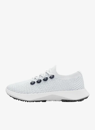 Allbirds Men's Tree Dasher 2 - Blizzard (Blizzard/Black Sole)  Sneakers