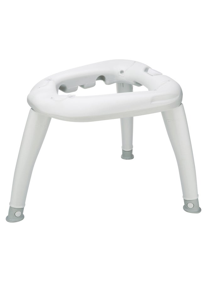 DPT كرسي مرحاض محمول، مرحاض محمول، بيج - Image 1