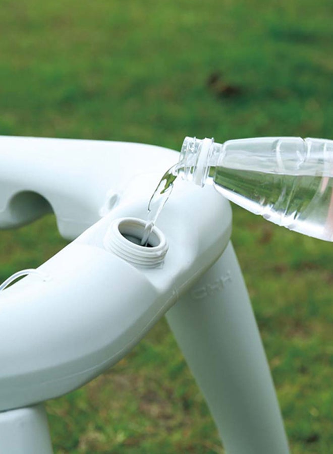 DPT كرسي مرحاض محمول، مرحاض محمول، بيج - Image 2