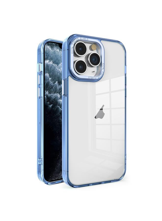 اس-توب جراب لهاتف iPhone 11 Pro مصنوع من مادة TPU الكريستالية + PC مع إطار عدسة مطلية بالكهرباء - Image 1