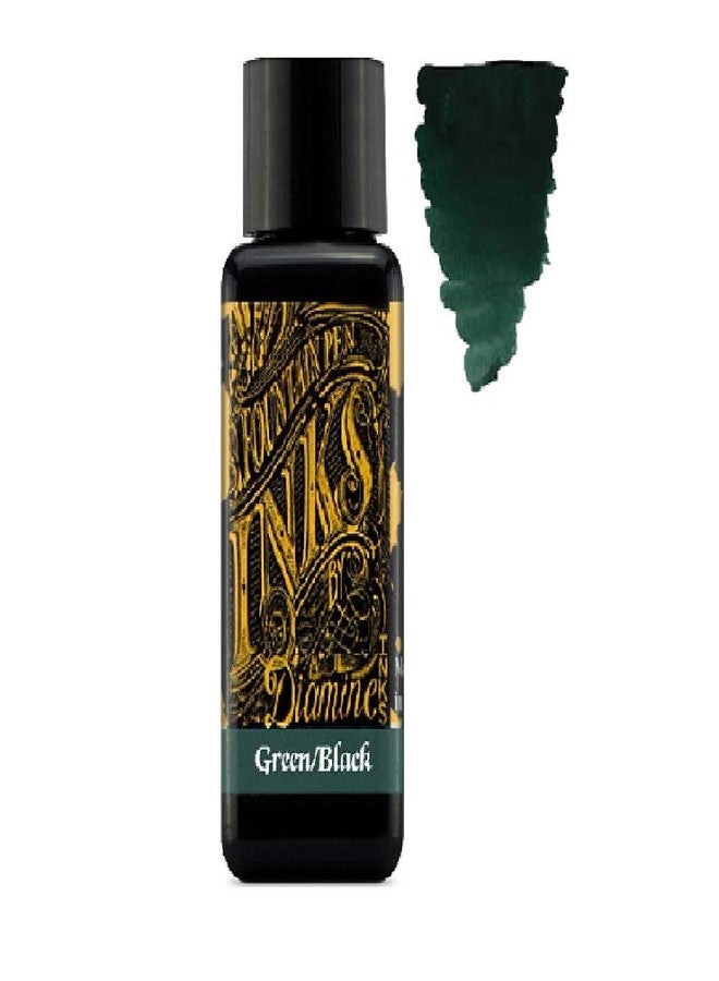 Diamine Fountain Pen Ink 30ml Primary Color - 3 x Bottles - Oxblood & Oxford Blue & Green Black - Image 4