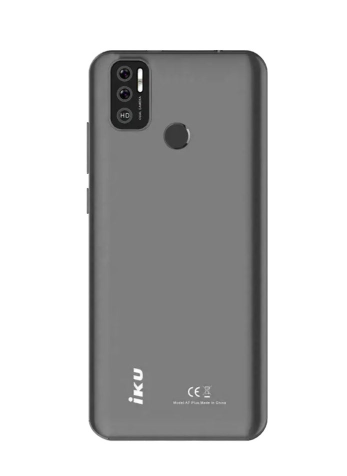 IKU A7 Plus Dual SIM Mobile, 16 GB Internal Memory, 2GB RAM, 3G Network - Iron Gray  - Image 3