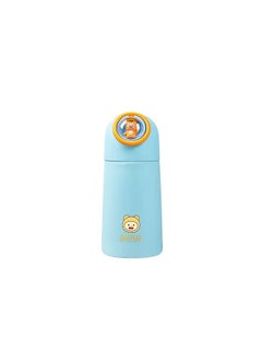 SUNBEET SUNBEET350ml Water Bottle for KidsDouble Layer Inner Glass Outer PlasticRandom Print Cute AnimalSet of 1Random Color Receiving 