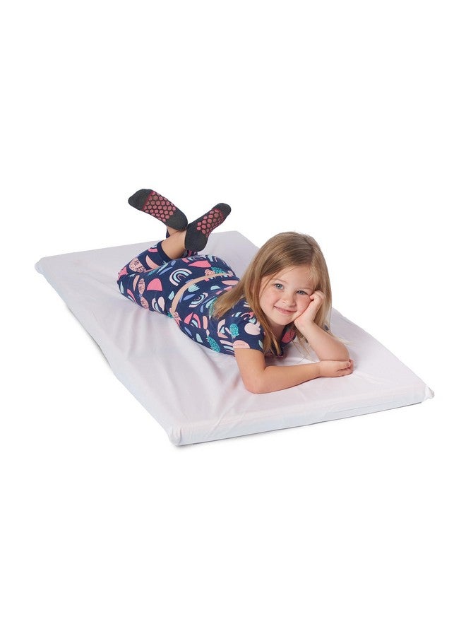 ROLLEE POLLEE Northwest White Microfiber Cot Sheets - Stitched Hem, Super Soft & Durable with Elastic Loops - Ideal for Preschool & Daycare Naptime Bedding - Toddler Size 23" x 42" 6-Pack - Image 2