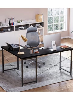 ACPLAY L Shaped Desk Computer Corner Desk Home Office Writing Workstation 126X74X48 cm  - Image 3