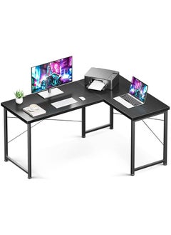 ACPLAY L Shaped Desk Computer Corner Desk Home Office Writing Workstation 126X74X48 cm  - Image 1