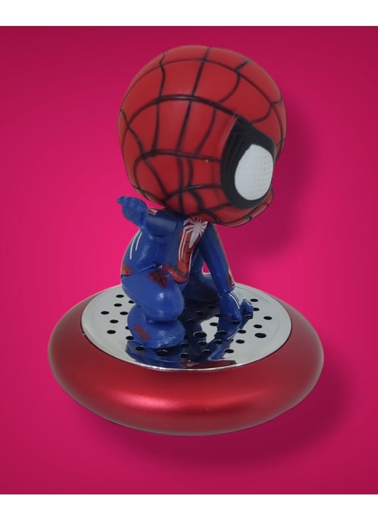 رويال - عطر بيتر بان الفرنسي برائحة التوابل الصلبة معطر هواء للسيارة، ديكور داخلي للوحة قيادة السيارة مع غلاف عطر وعطر عضوي (بيتر بان) (أحمر) - Image 2