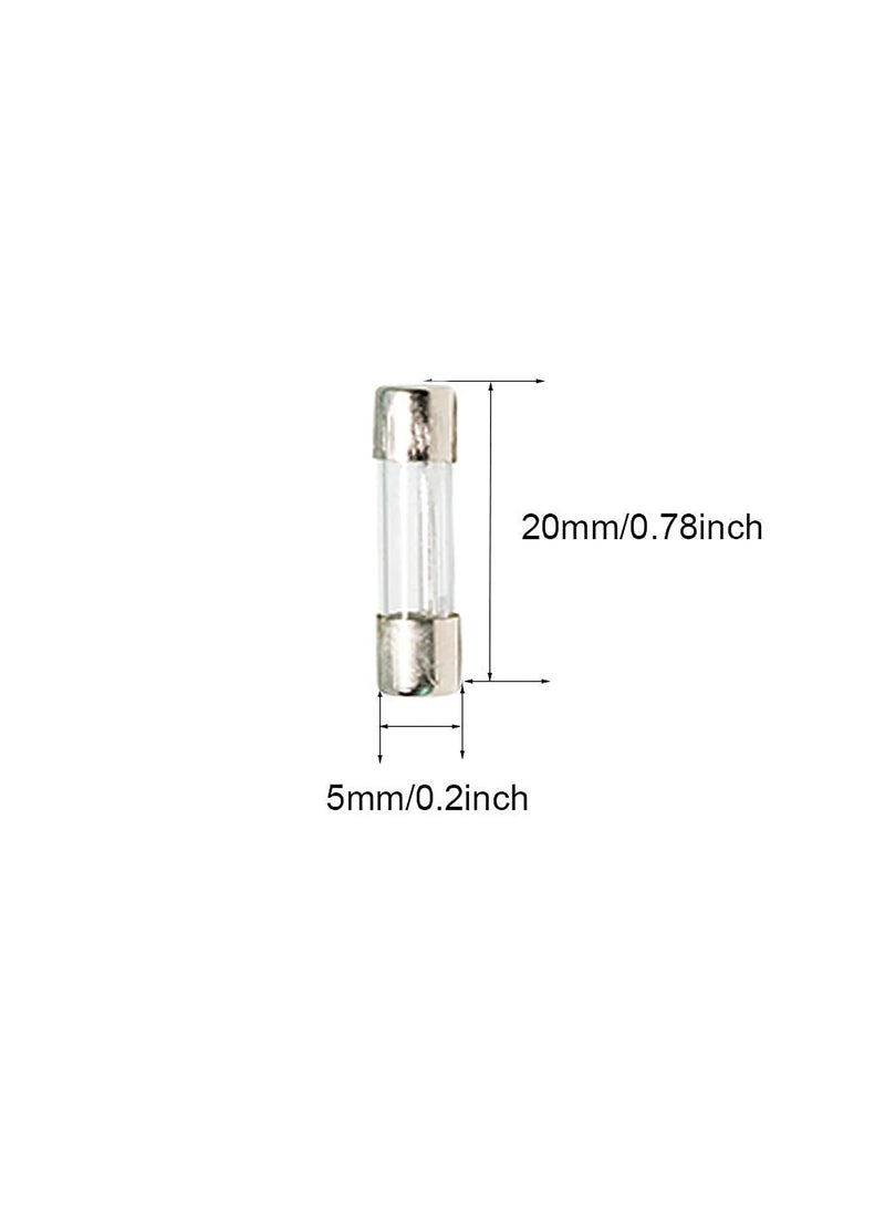 Riyasthya Riyatsthya Glass Fuse 250 v 6 A Fuse for Extension Board Invertor 20 Piece  - Image 2