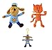 MerryMakers Petey Cat Dog Man Plush Toy Backpack Pull Set from Dav Pilkeys Book Series - Image 3