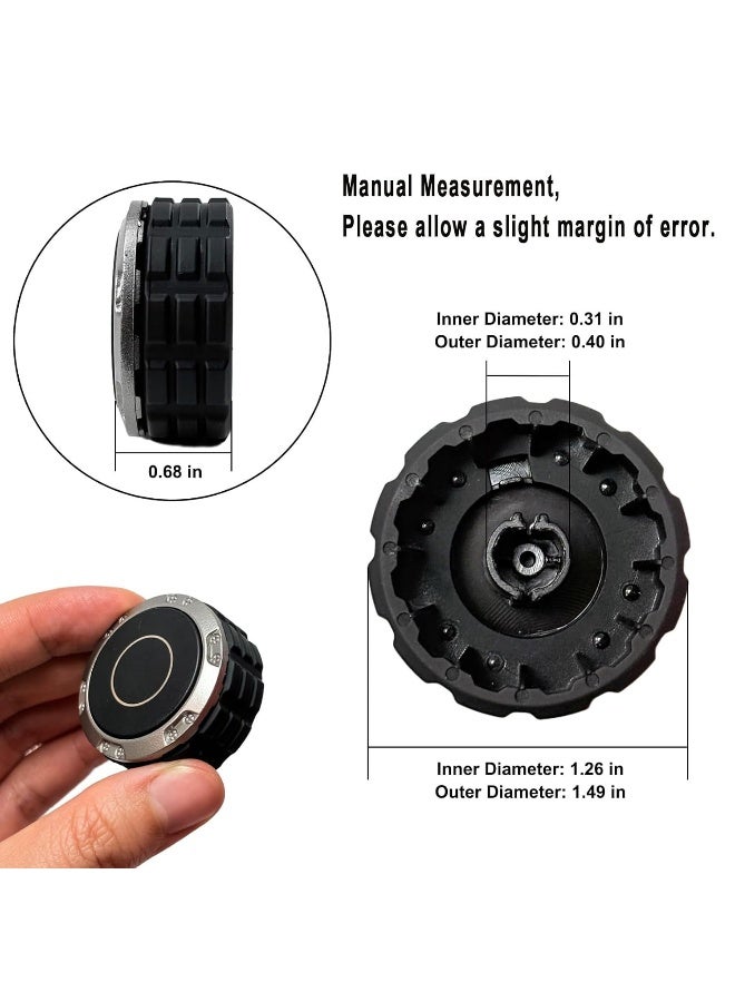 86128-0C060 / 86128-AN010 AC Button Switch & Radio Knob for Toyota Tundra, OEM-Spec Replacement - Image 3