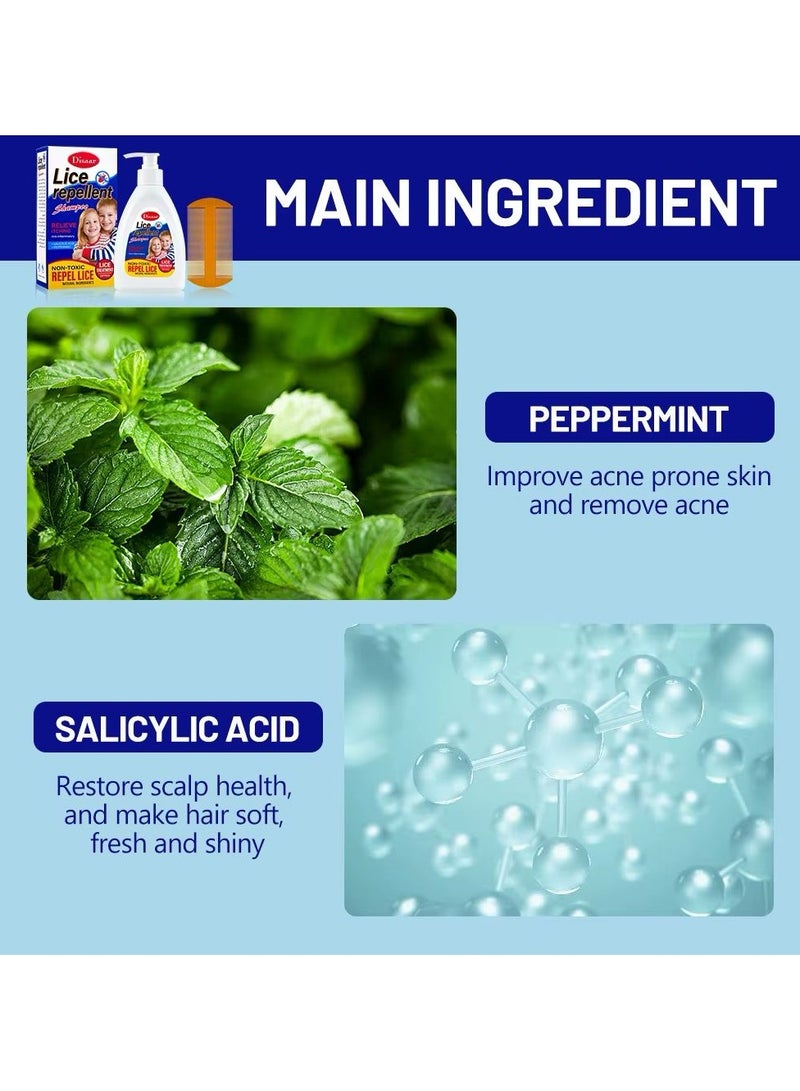 Disaar Lice Repellent Shampoo 300 ml - Image 3