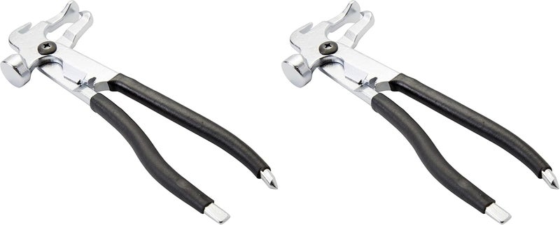 Steelman Heavy-Duty Wheel Weight Hammer, Durable Steel, Nickel Plated Finish (Pack of 2) - Image 1