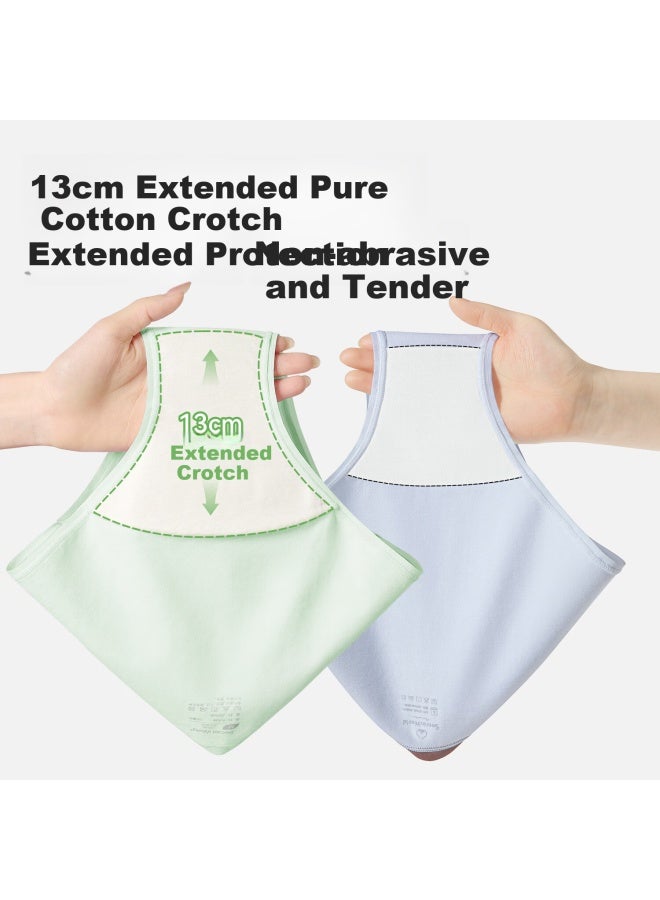 Secretworld Women's Underwear, 100% Pure Cotton, Class A, Thin Summer Style, Large Size, Seamless, Mid-rise, 10a Grade Antibacterial Panties - Image 3
