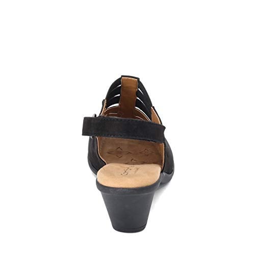 Comfortiva أحذية فاي للنساء من كومفرتيفا، صندل بكعب، أسود أوتاغو نوبوك، 8 ضيق - Image 5