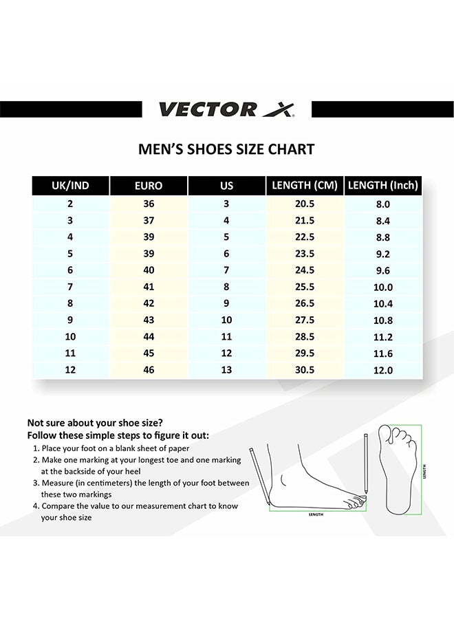 Vector X - Discovery Indoor Football Shoes |  Material: Faux Leather & Rubber | For Boys & Men | Optimal Traction | Durable Build and Comfortable | Slip Resistant - Image 1