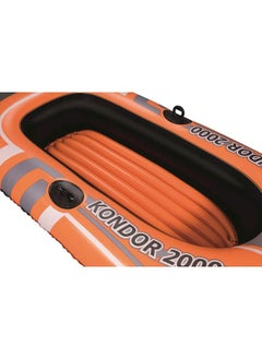 Bestway Kondor 2000 Inflatable Pool Raft With Oars & Pump  - Image 3