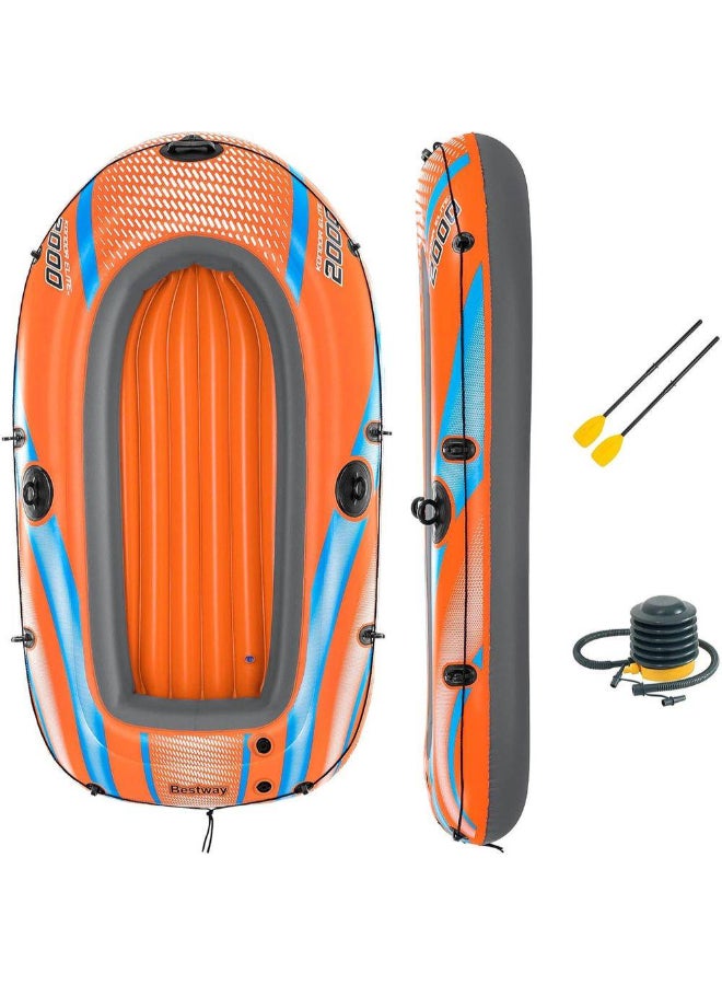 Bestway Kondor 2000 Inflatable Raft Set (185 x 97 cm) - Image 2