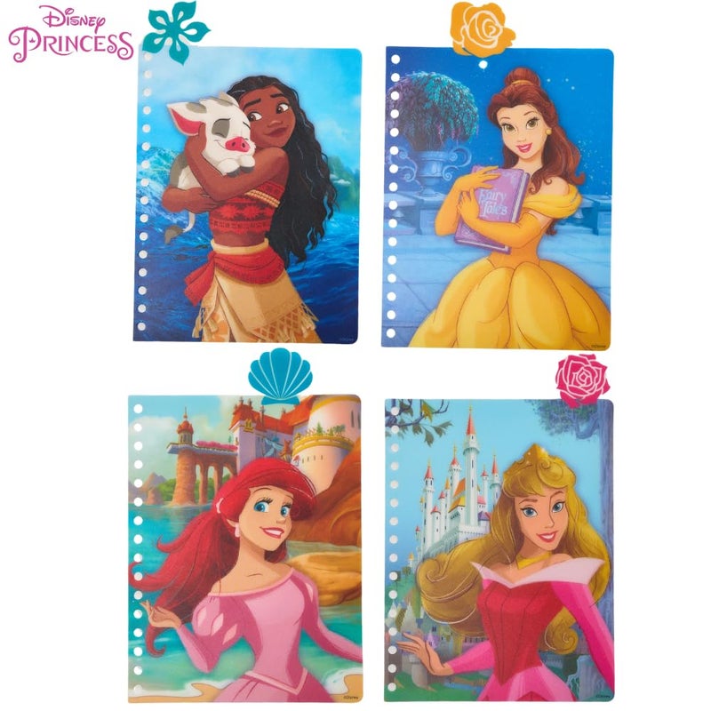 Innovative Designs Disney Princess Tab Journal Notebook for Kids, Spiral Bound, 96 Lined Pages, 8 x 7 inches - Image 4