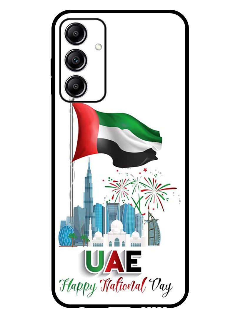 Theodor Protective Case Anti Scratch Shock Proof Bumper Cover For Samsung Galaxy A55 Uae National Day - Image 1