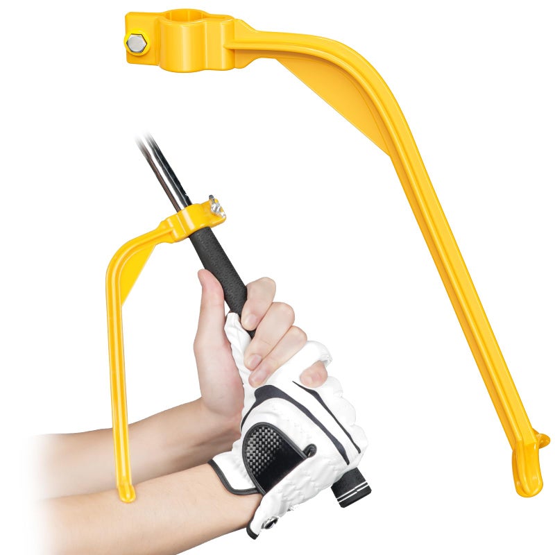 GreenHaven Golf Training Wrist Hinge Golf Swing Training Aid Swing Correcting Trainer Tool for Golfers Beginners Arm Elbow Posture Teaching Accessory for Golf Club Practice - Image 1