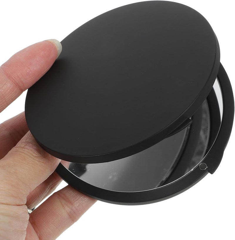 Foldable Compact Travel Makeup Mirror 5X Magnifying Mini Round Purse Mirror Φ82mm Portable Hand for Women and Teen - Image 4