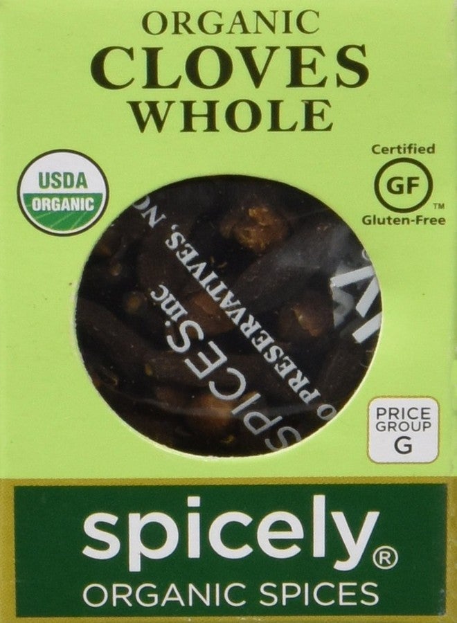 SPICELY Organic Whole Cloves, 0.15 OZ - Image 1