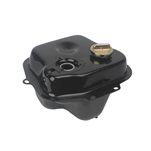 Minho Motorcycle Scooter Gas Fuel Tank in Iron Material Compatible with Chinese GY6 Scooter Mopeds Roketa MC-07 Bahama，Taotao vip，jmstar Zeus，Jonway YY50QT-21，Peace Sports Womoto - Image 1