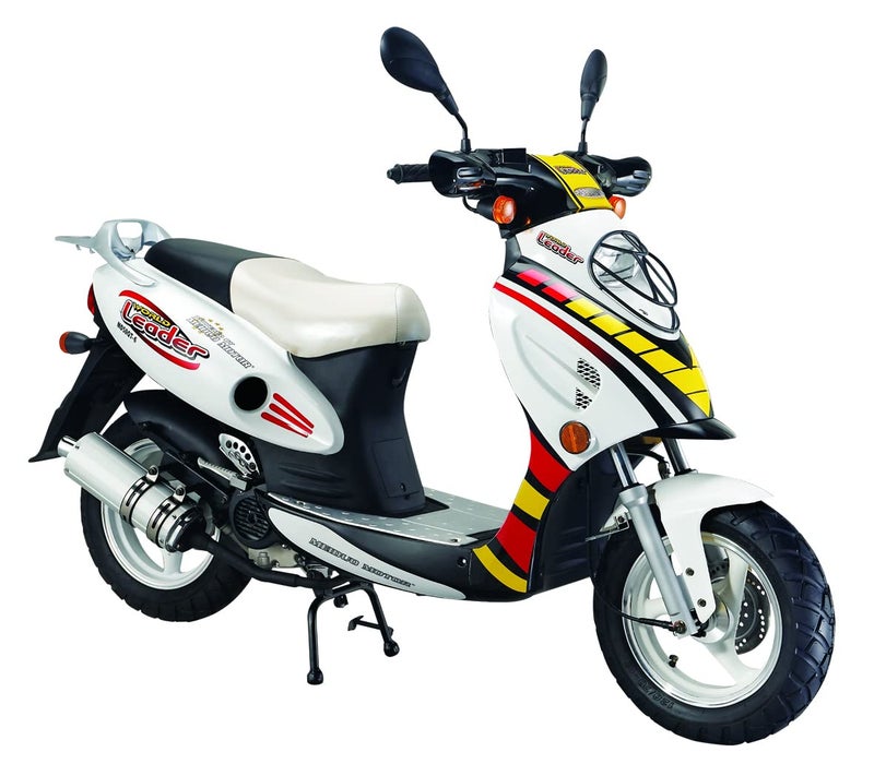 Minho Motorcycle Scooter Gas Fuel Tank in Iron Material Compatible with Chinese GY6 Scooter Mopeds Roketa MC-07 Bahama，Taotao vip，jmstar Zeus，Jonway YY50QT-21，Peace Sports Womoto - Image 5