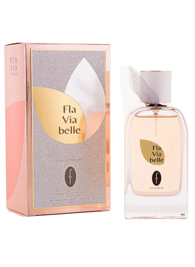 FLAVIA Fla Via Belle Eau De Parfum For Women 100ml  - Image 3