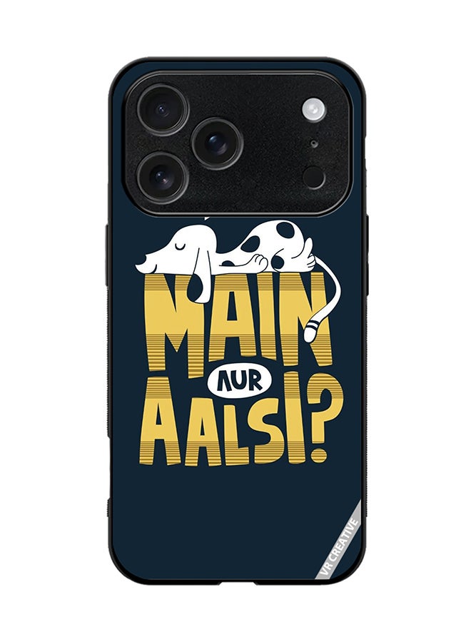 VR CREATIVE Protective Case Cover For Apple iPhone 17 Pro Mai Aur Alsi Design Multicolour