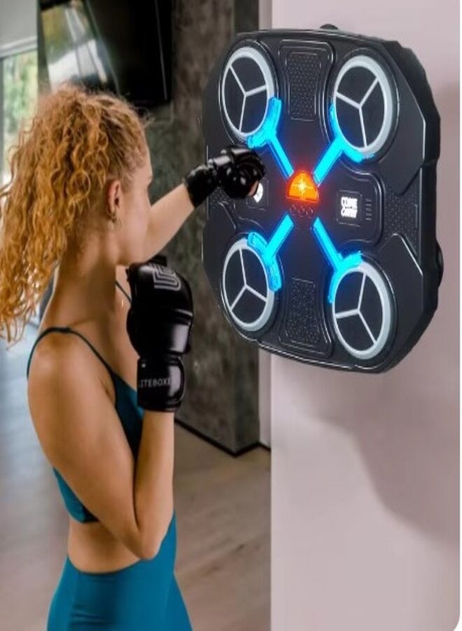 Zoom Plus Music Boxing Machine for Adults and Kid Home Wall Mount Music Boxer Electronic Smart Agility Training Boxing Target Pads Boxing Machine for Improve Fight Reaction - Image 3