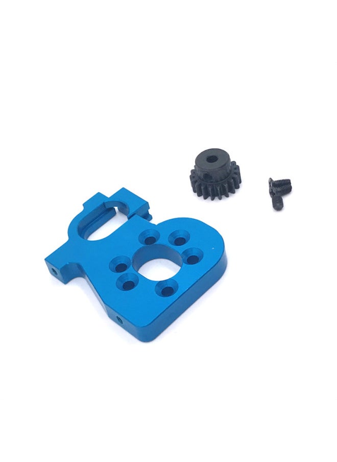 Generic Weili 144002 144010 124016 124017 Remote Control Car Metal Upgrade Motor Base Gear-Color:Blue-Proportion:1:14 1:12 General  - Image 1