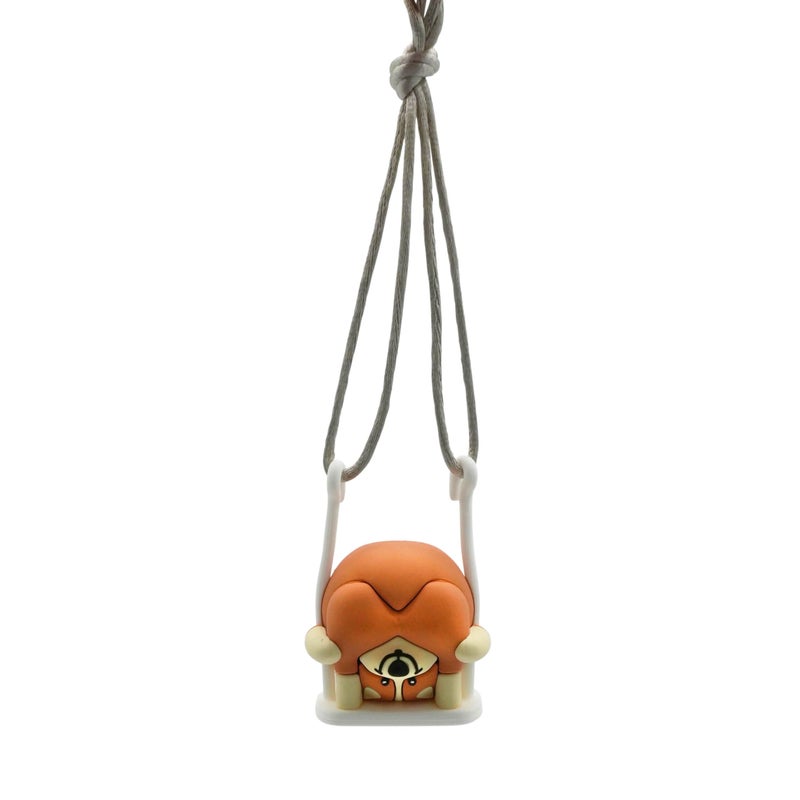 GOOFBALLS Funny Hanging Mirror Swing â€“ Quirky and Unique Decor for Car Rearview Mirror, Bedroom or Living Room - Corgi - Image 1