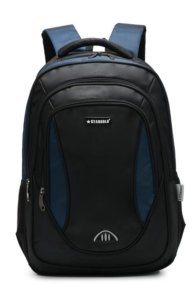 ستارجولد حقيبة ظهر للكمبيوتر المحمول مقاس 19.5 بوصة من قماش البوليستر للبنات والأولاد مع حزام قابل للتعديل وحقيبة مدرسية وحقيبة سفر وحقيبة ظهر متعددة الاستخدامات - Image 1