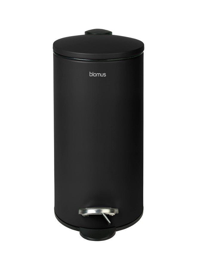Blomus TUBO Pedal Bin Wastepaper Basket - Black - Image 1